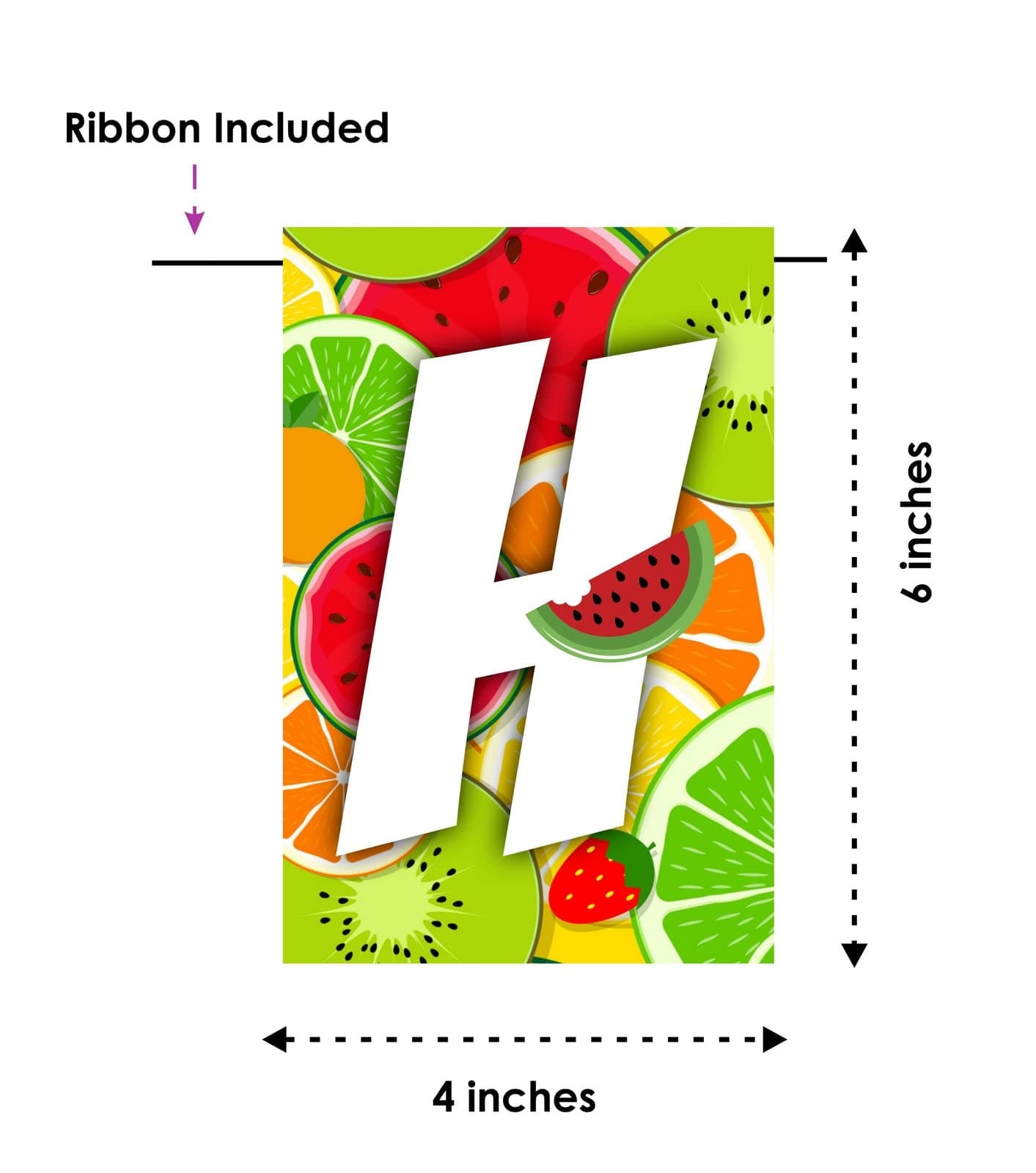 Balloonistics Fruit Theme Happy Birthday Banner - Premium Cardstock "Tutti Frutti" Bunting - Vibrant Summer Berry & Citrus Backdrop for Kids & "One-in-a-Melon" Parties - Includes Ribbon (Happy Birthday Banner) thumbnail 6