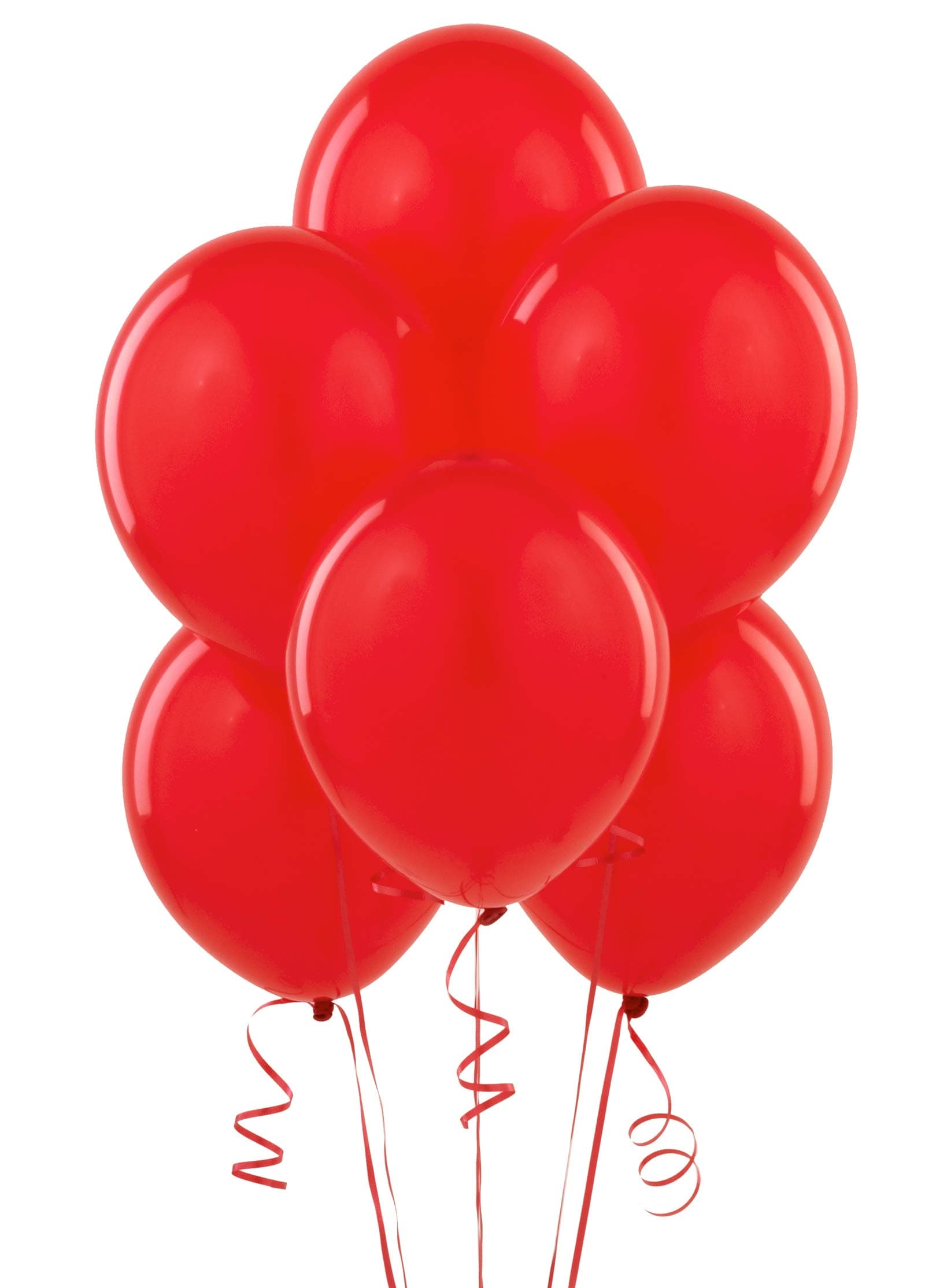 Balloonistics 25-Pack Red Latex Balloons – Solid Colour Balloons for Birthday, Valentine’s Day, Christmas & Vibrant Party Decoration thumbnail 1