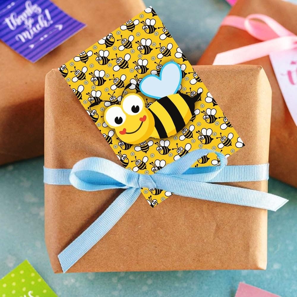 Balloonistics Honey Bee Birthday Invitation Cards Premium Double-Sided Cardstock Honey Bee Theme Party Invites for Kids Birthdays (Invite Cards - Pack of 10) thumbnail 3