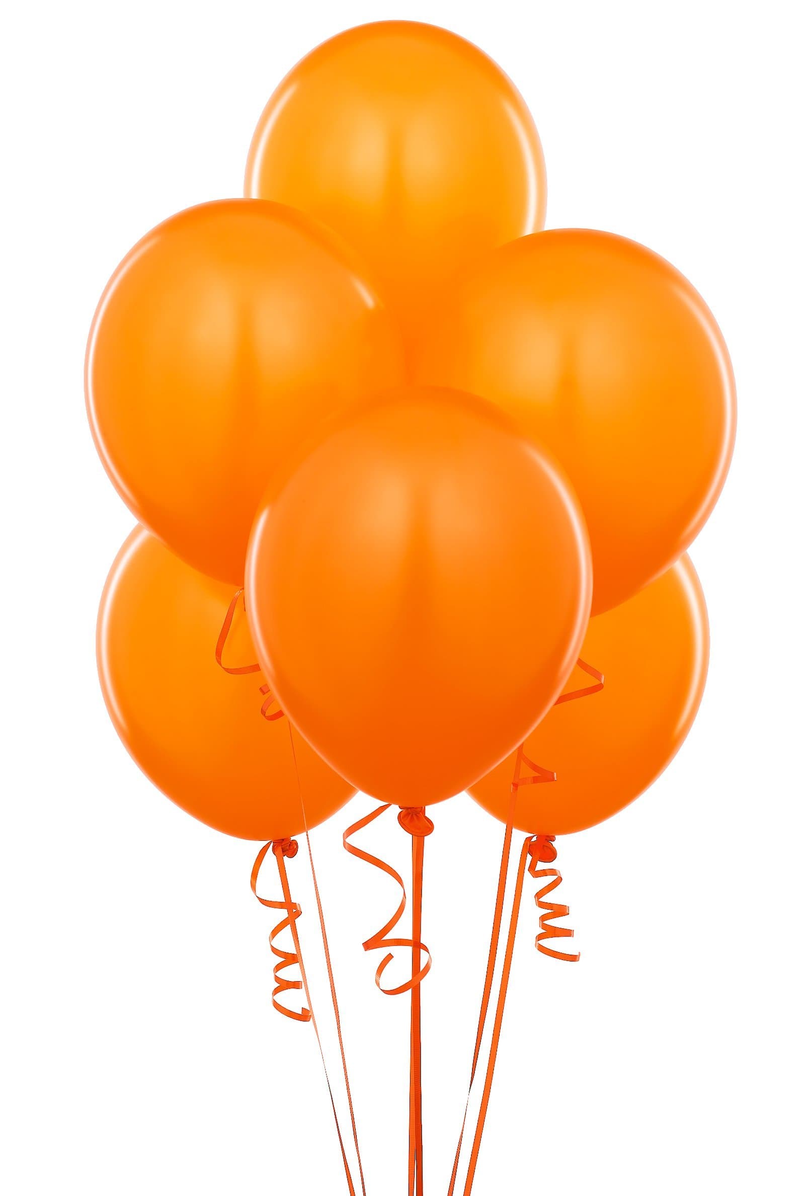 Balloonistics Jumbo Party Latex Balloons (Pack of 70) - Orange