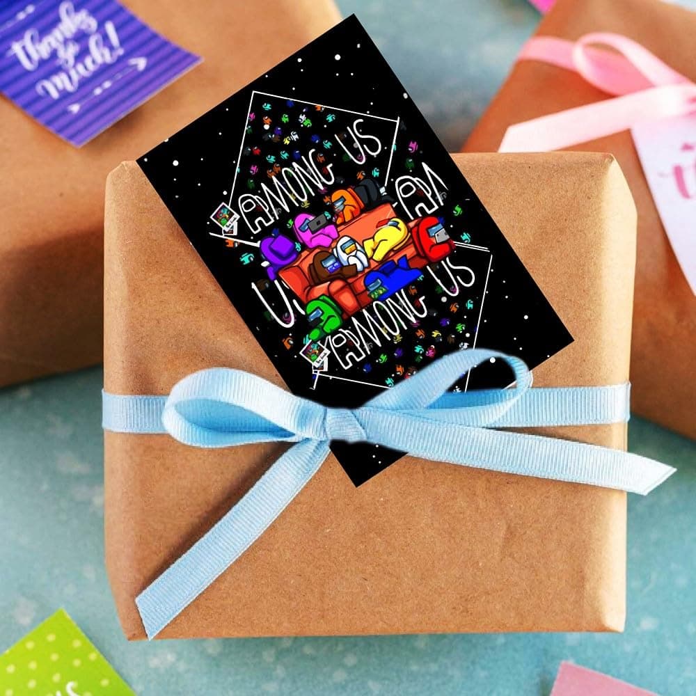 Balloonistics Among Theme Birthday Invitation Cards Double-Sided Premium Cardstock Invites Party Supplies for Birthdays (Invite Cards - Pack of 10) thumbnail 3
