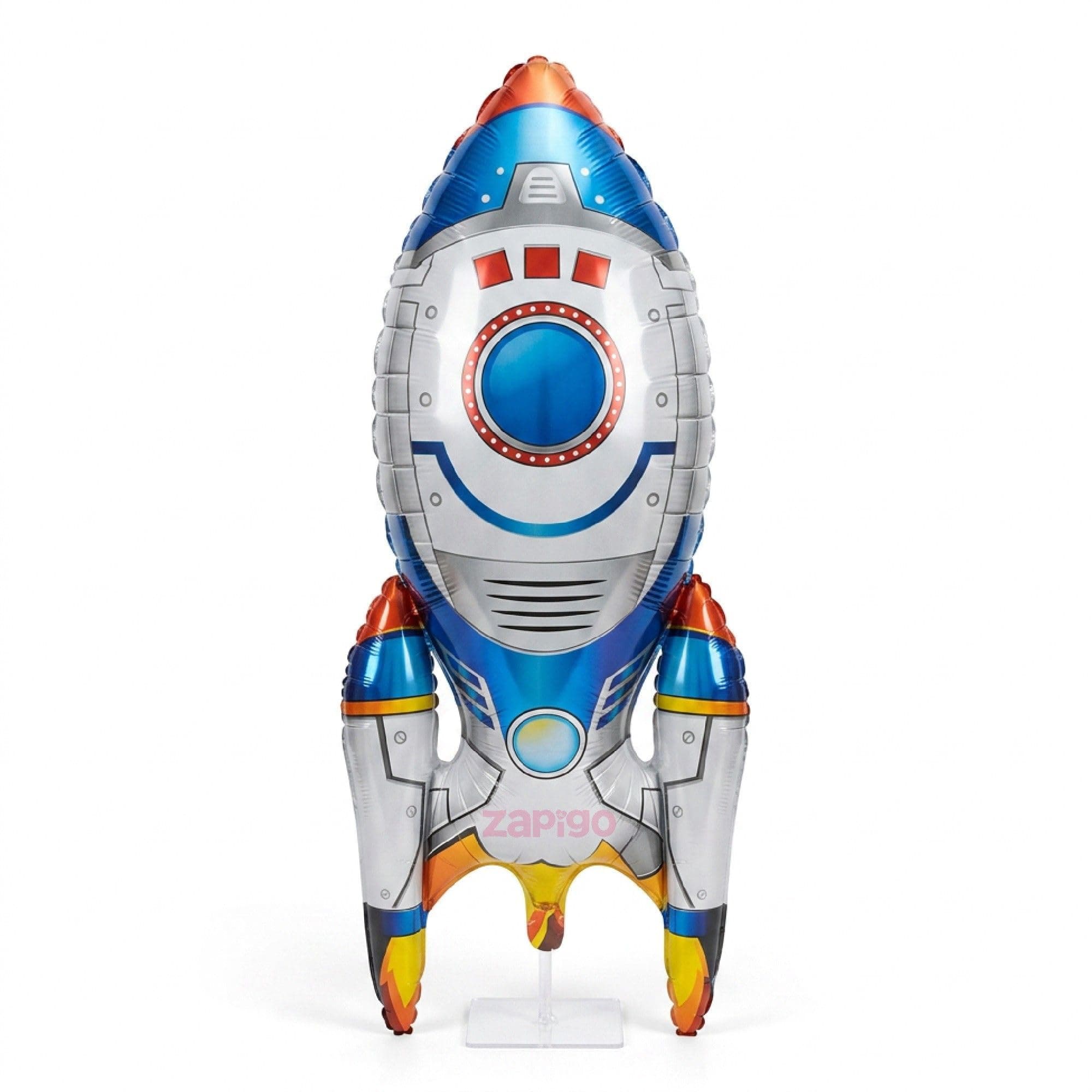 Balloonistics Rocket Selfstand Large Foil Balloon thumbnail 1