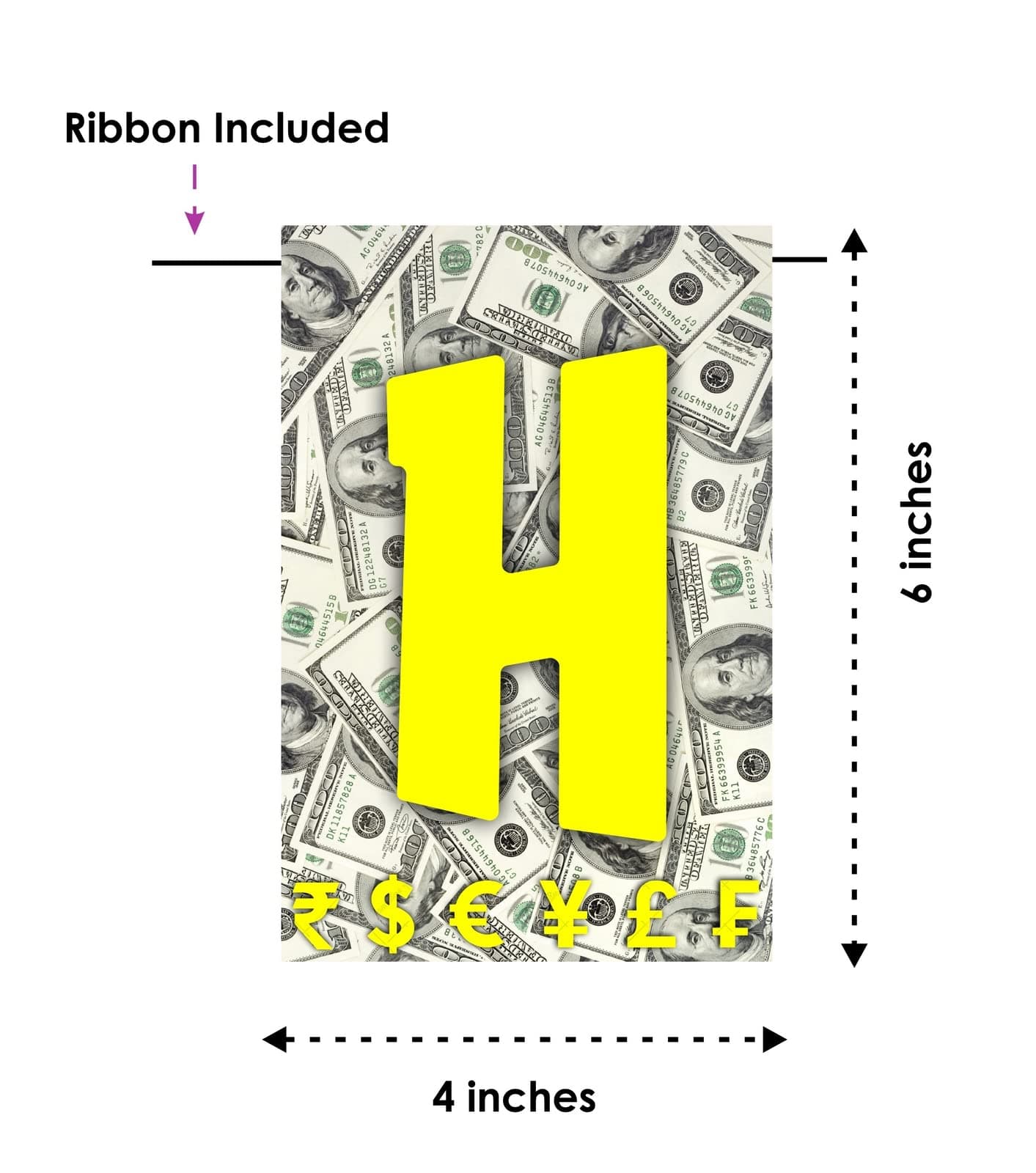 Balloonistics Money Theme Happy Birthday Banner - Cash, Currency & "Making Bank" Cardstock Bunting for All Ages - Casino, Millionaire & Wealth Themed Party Decorations, Rich Vibes Backdrop thumbnail 5