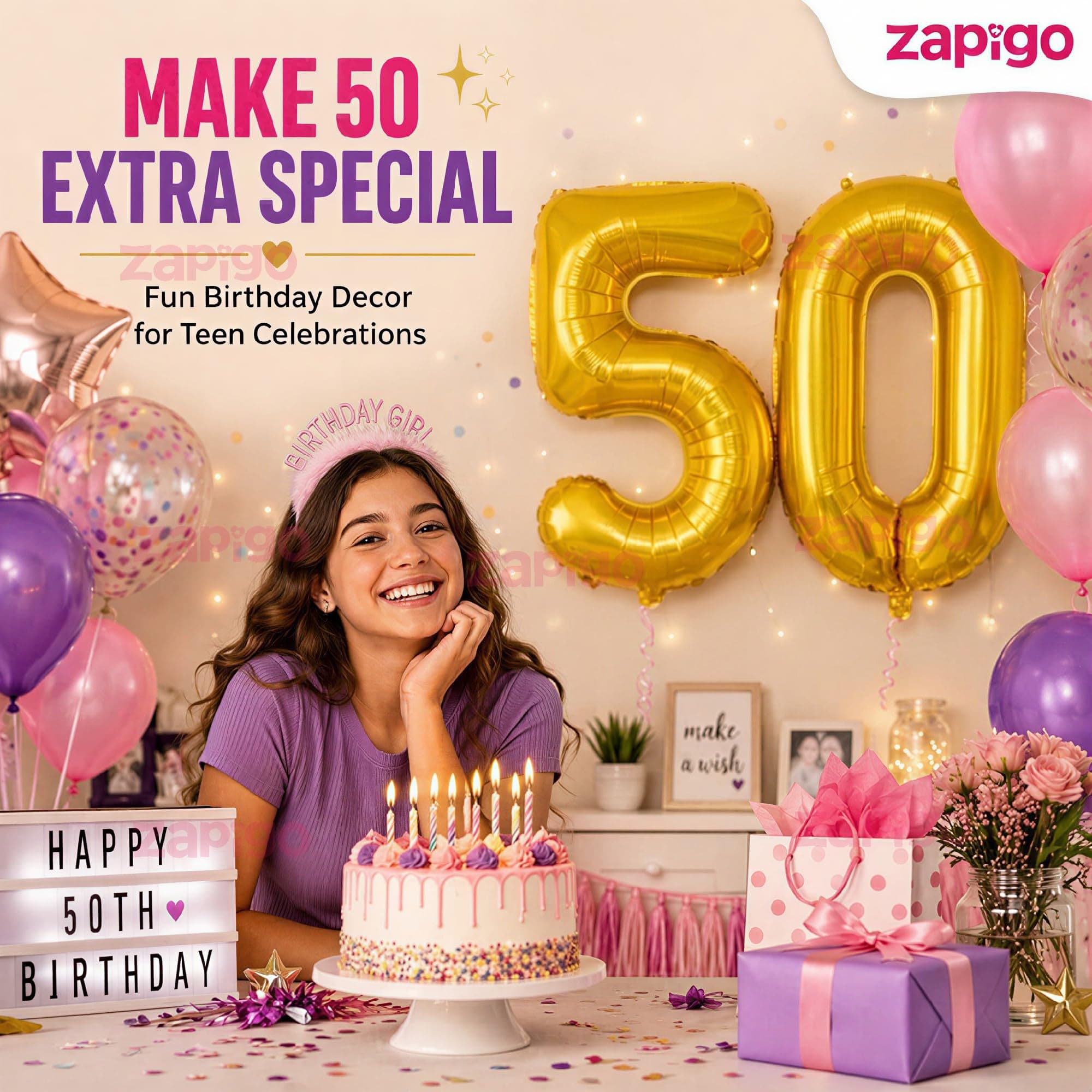 Balloonistics Gold 50 inch foil Number (Gold Number 16 Inches, Number 50) thumbnail 5