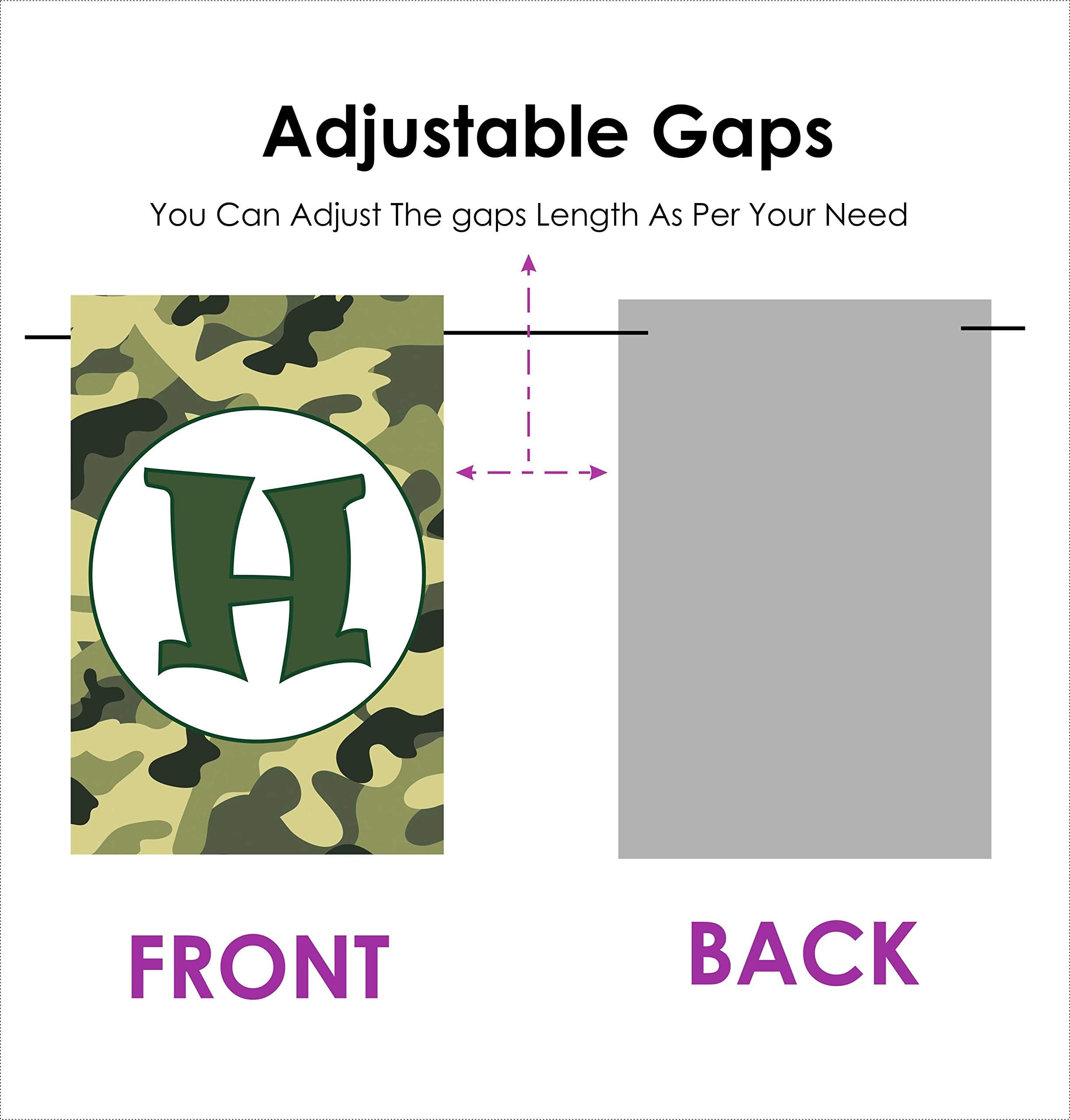 Balloonistics Camo Military Happy Birthday Banner – Army Soldier Combat Camouflage Bunting – Premium Cardstock Party Decoration for Military & Jungle Theme Birthdays thumbnail 4