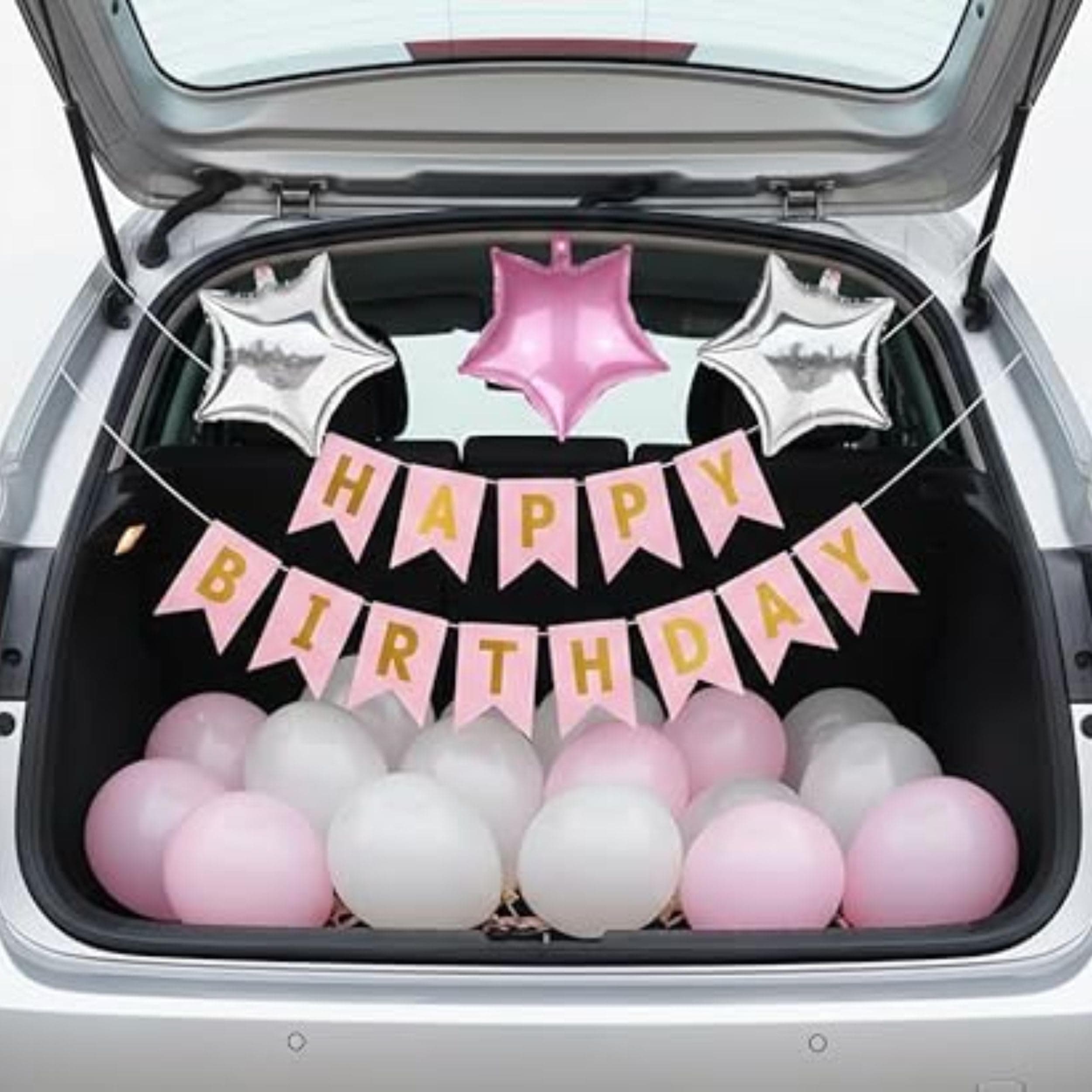 Balloonistics 33 Pcs Car Boot Birthday Decoration Kit – Balloon Set for Car Boot Surprise Party Decoration thumbnail 1