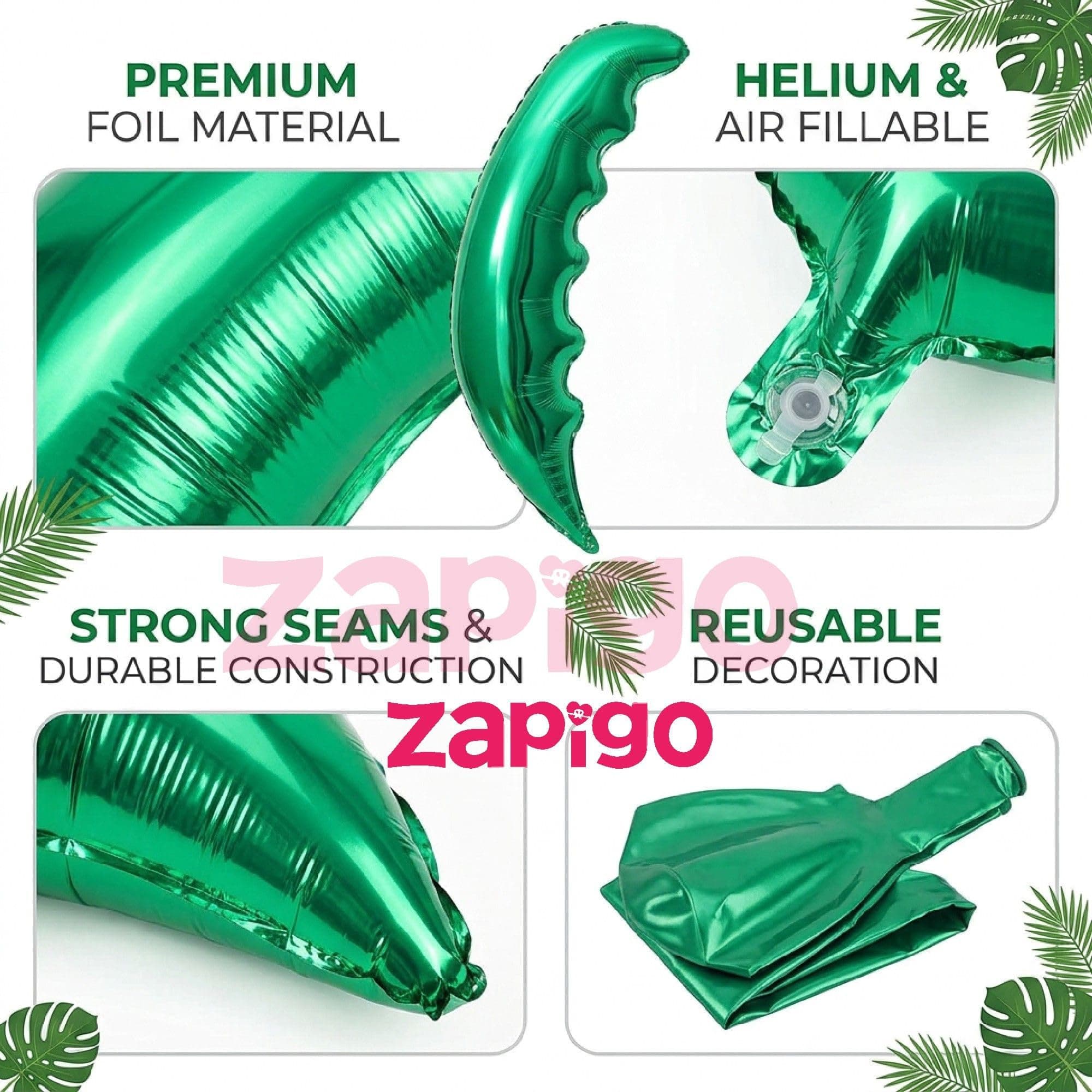 Balloonistics Large Palm Leaf Foil Balloon Pack Of 1 thumbnail 4
