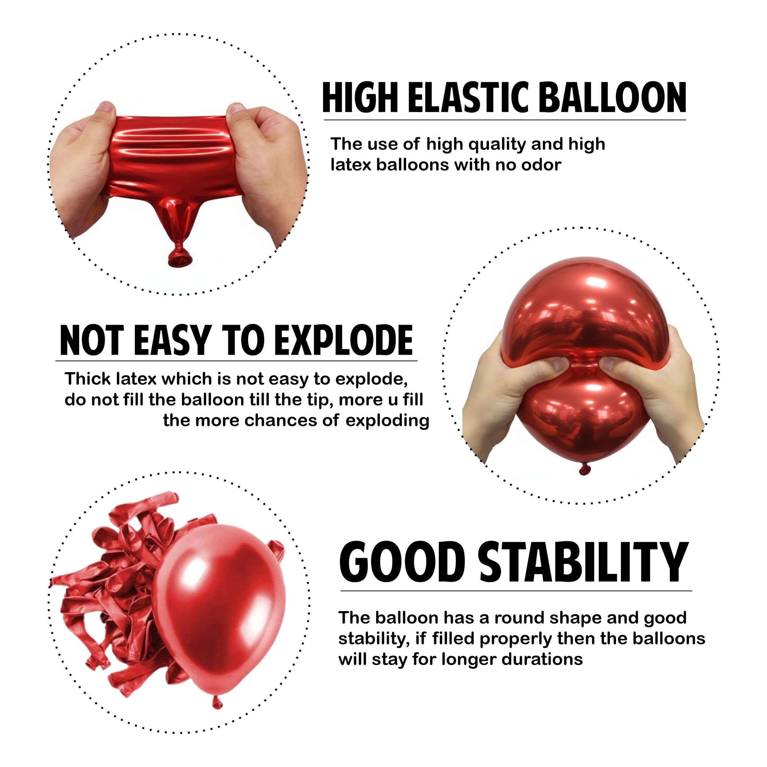 Balloonistics 33 Pcs Car Boot Birthday Decoration Kit – Balloon Set for Car Boot Surprise Party Decoration thumbnail 5