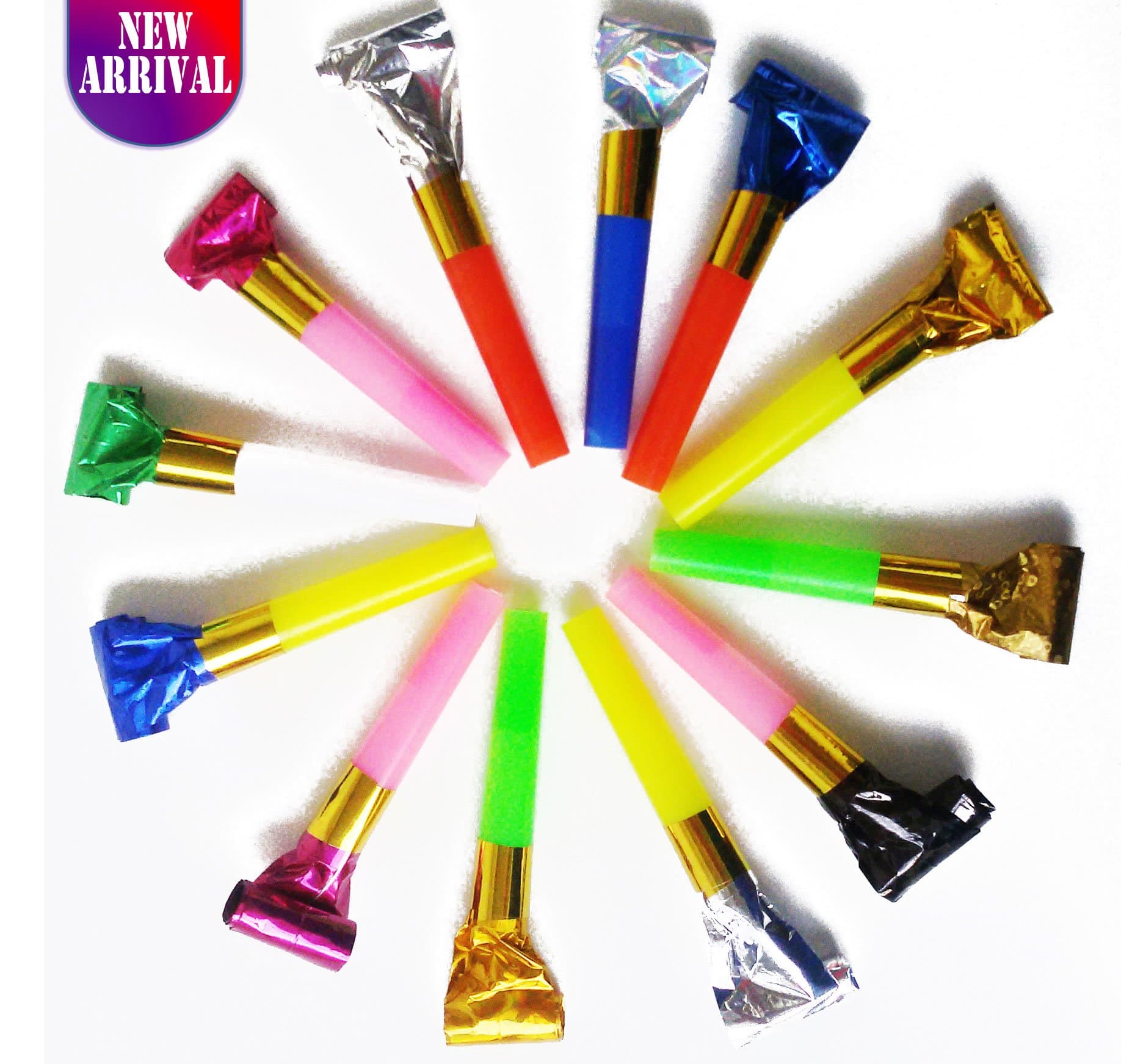 Balloonistics 72 Party Blowers with Noise / Squawkers thumbnail 1