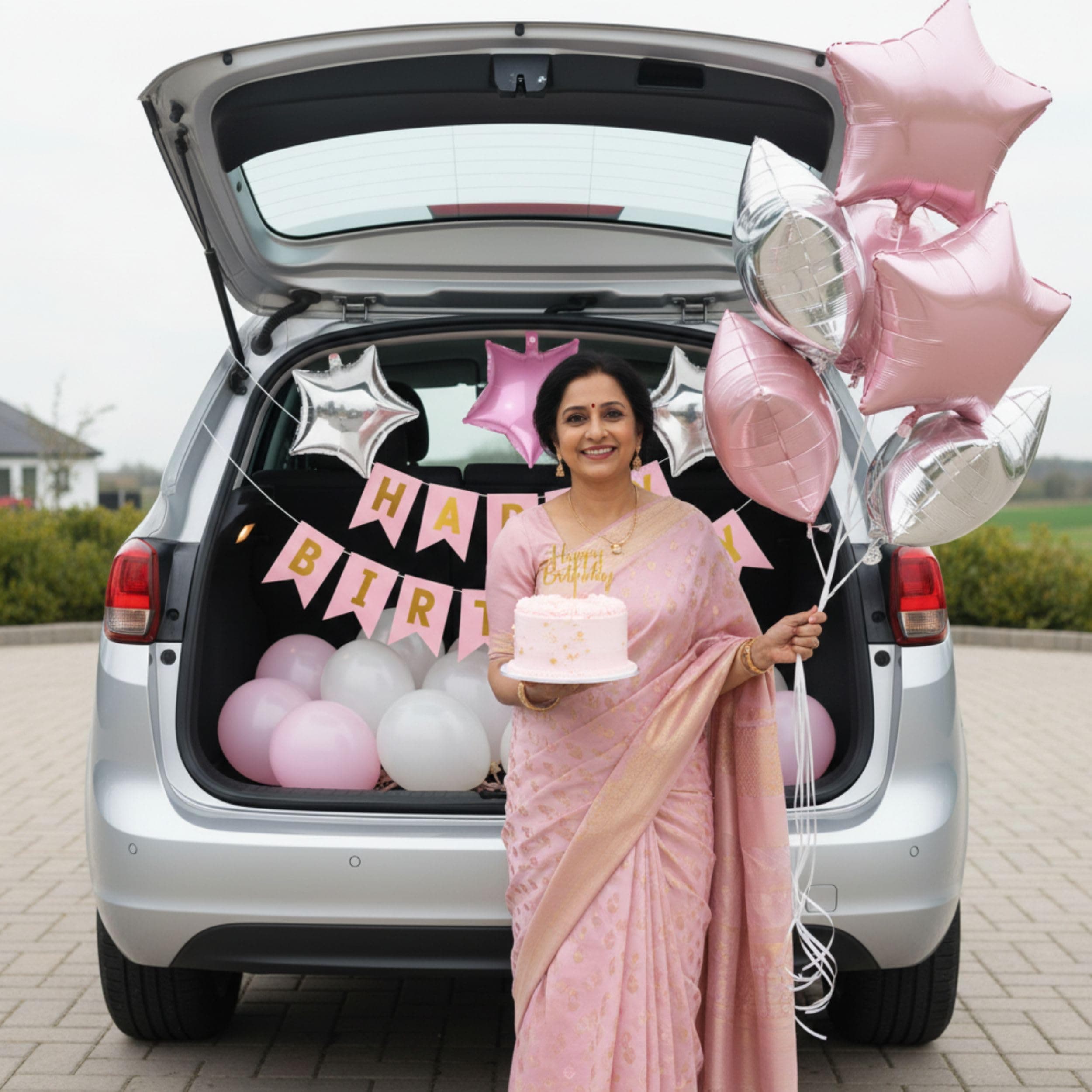 Balloonistics 33 Pcs Car Boot Birthday Decoration Kit – Balloon Set for Car Boot Surprise Party Decoration thumbnail 3