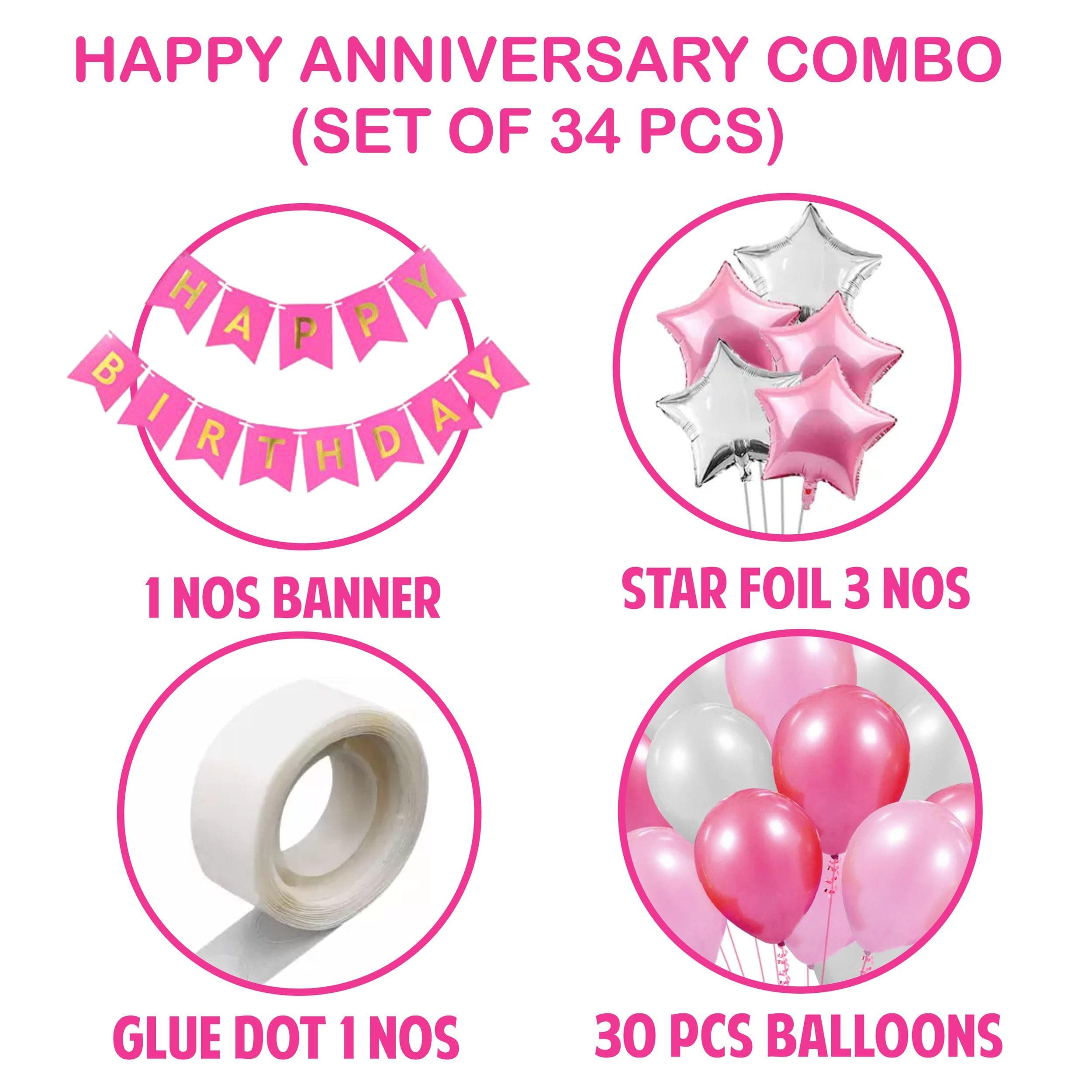 Balloonistics 33 Pcs Car Boot Birthday Decoration Kit – Balloon Set for Car Boot Surprise Party Decoration thumbnail 2