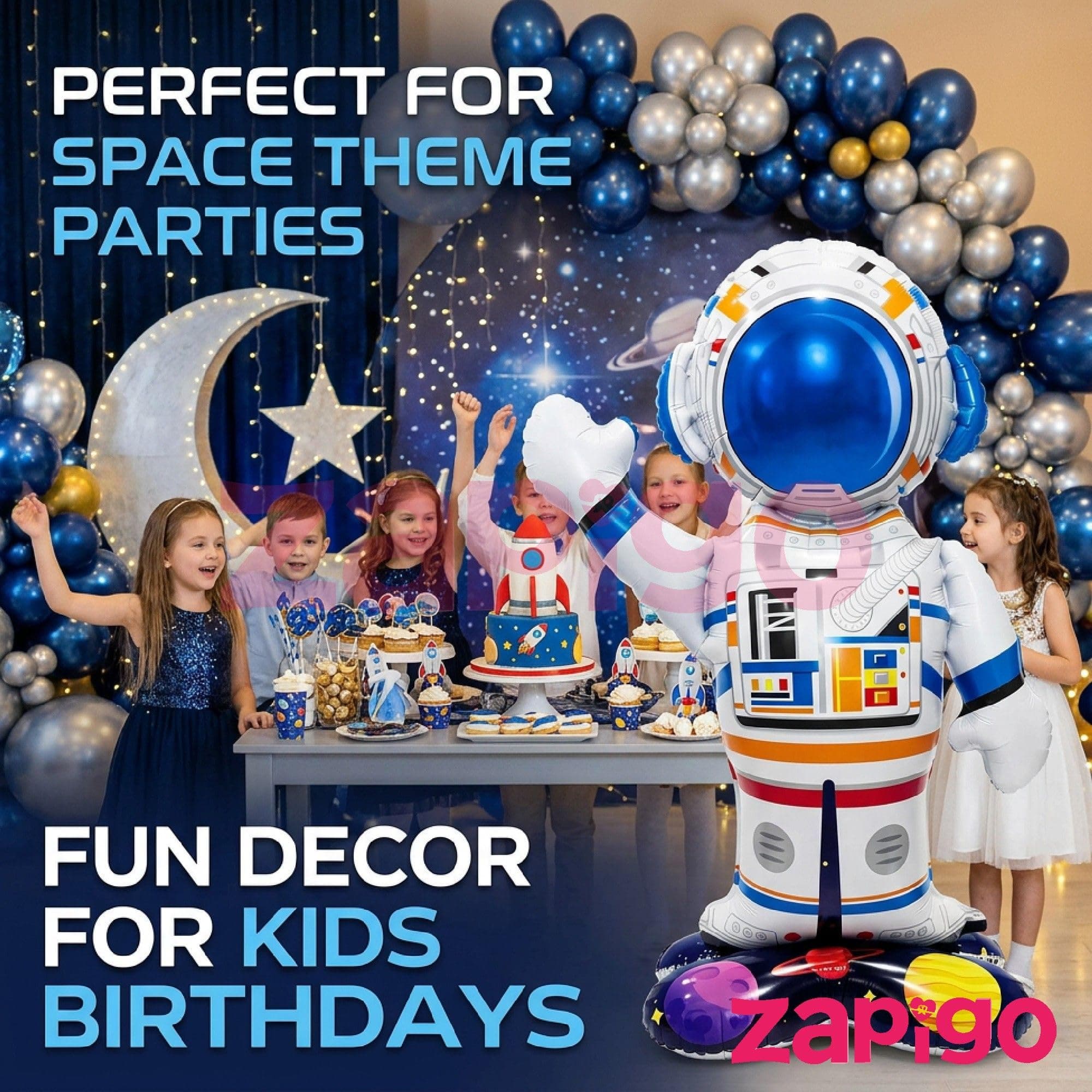 Balloonistics Astronaut Selfstand Large Foil Balloon thumbnail 3