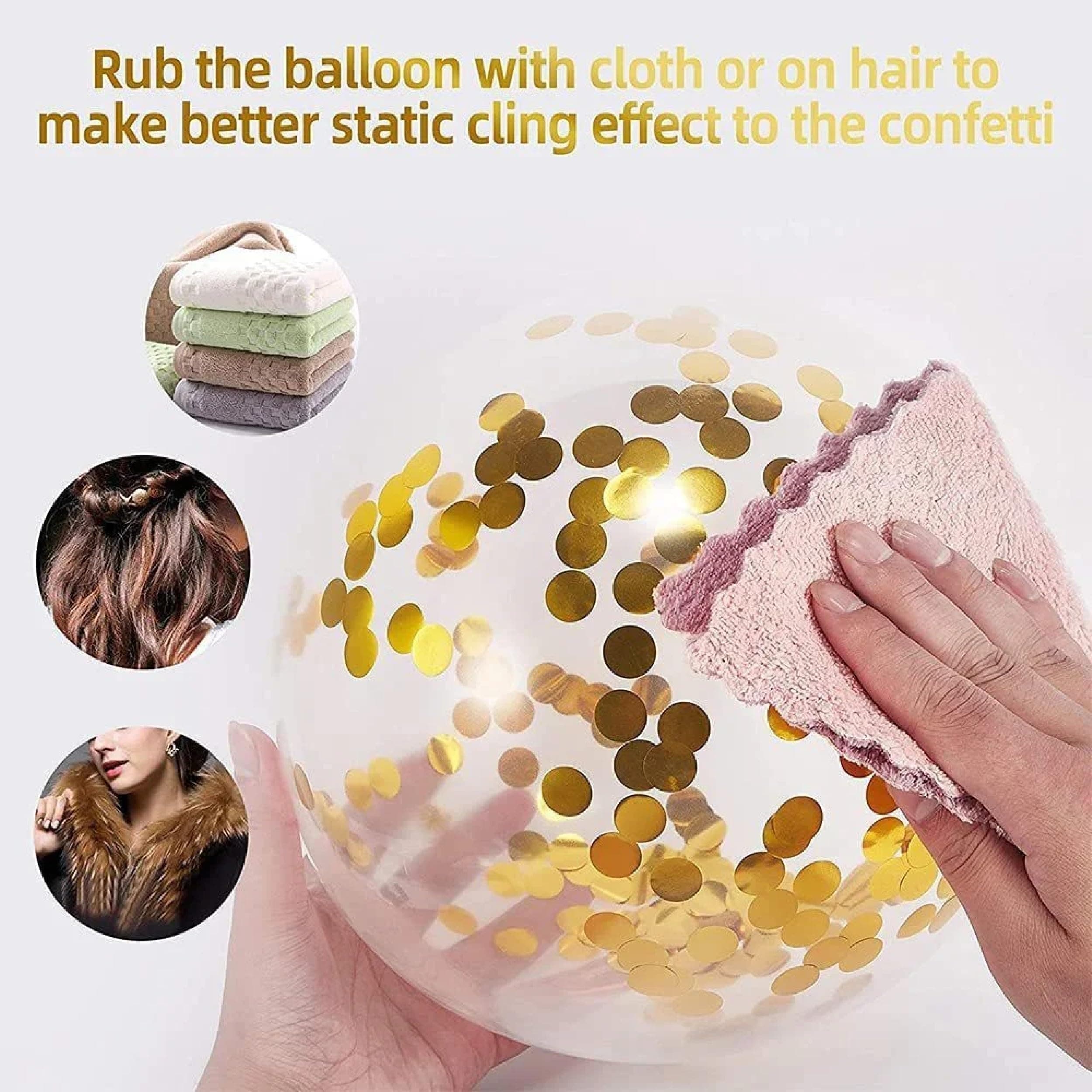 Balloonistics 42 Pcs Rose Gold Birthday Decoration Kit for Girls & Women – Includes Happy Birthday Banner, Moon & Star Foil Balloons, Pennant Banner & 35 Latex Balloons thumbnail 7