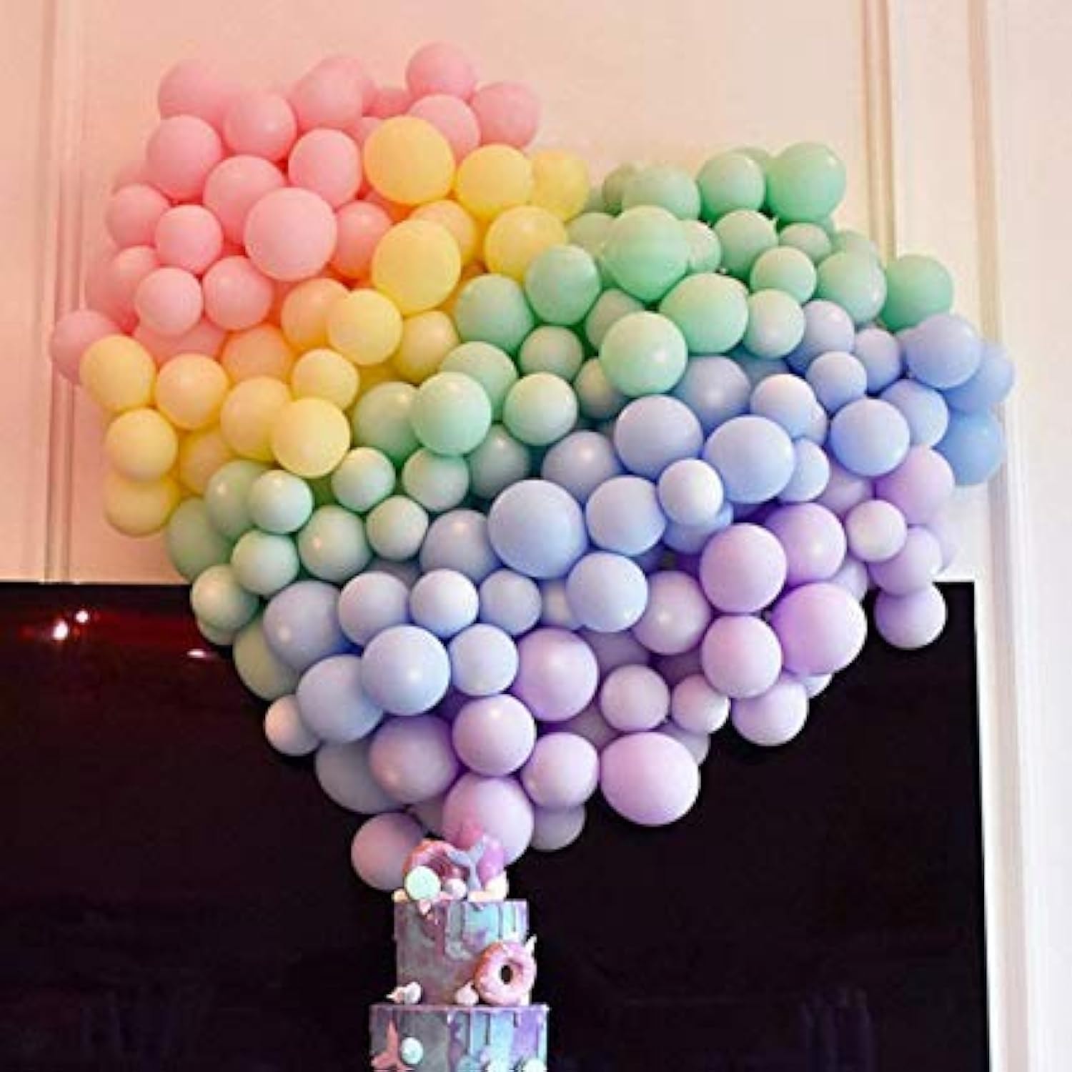 Balloonistics 25-Pack Pastel Lavender Latex Balloons – Soft Matte Finish Balloons for Baby Shower, Bridal Shower, Boho Party & Elegant Decoration
